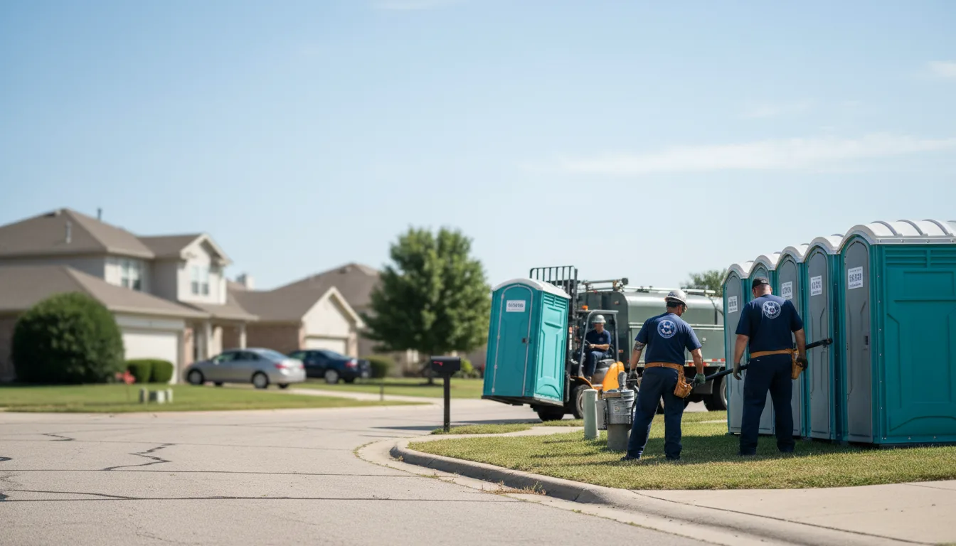 Porta Potty Rental in Middletown, OH near me